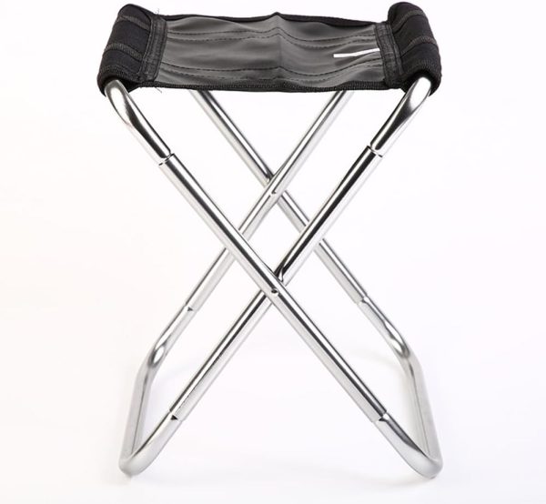 Heavy Duty Waterproof Folding Camp Stool Thickened Frame