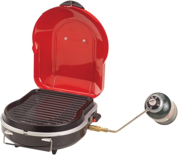 Propane Portable Folding Grill 6000 BTUs Adjustable Burner