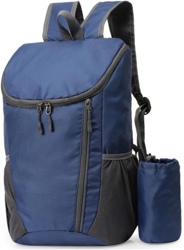 Dark Blue Portable Foldable Ultralight Outdoor Cycling Rucksack