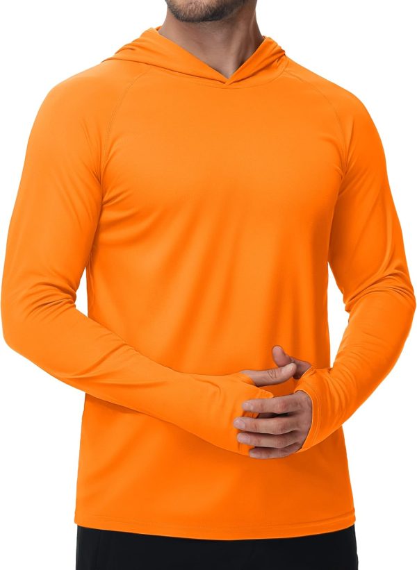 Men's UPF 50+ Long Sleeve Lightweight SPF Swim Hoodie